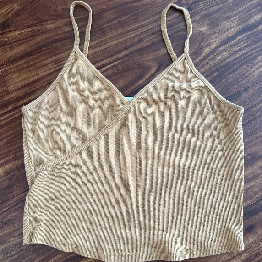 bozzolo ribbed crop top